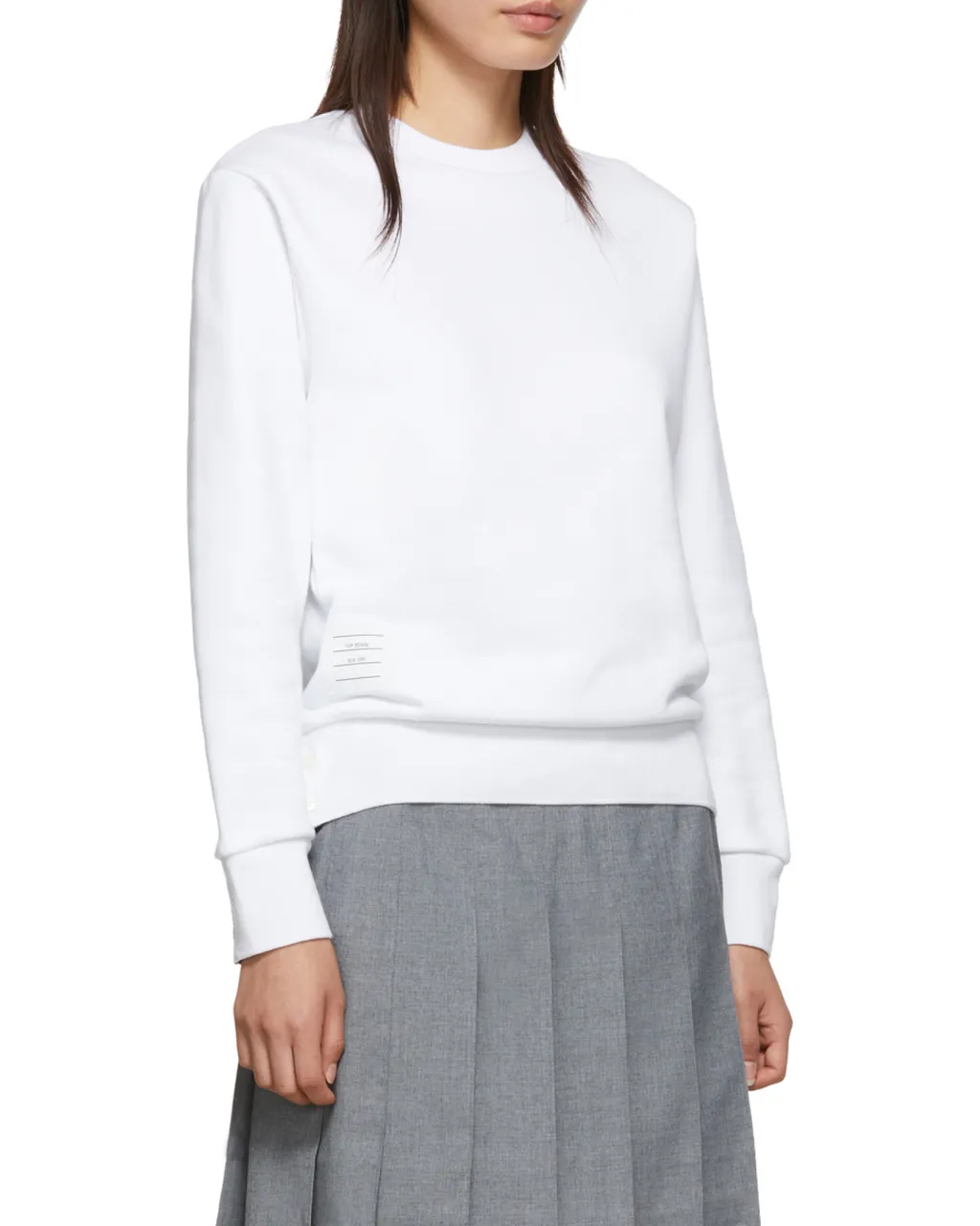 Rwb-Striped Crewneck Sweatshirt
