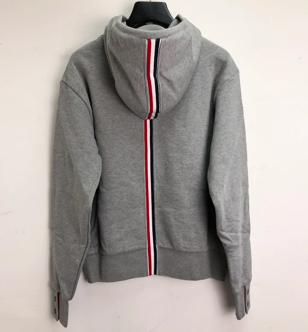 Rwb Stripe Drawstring Hoodie