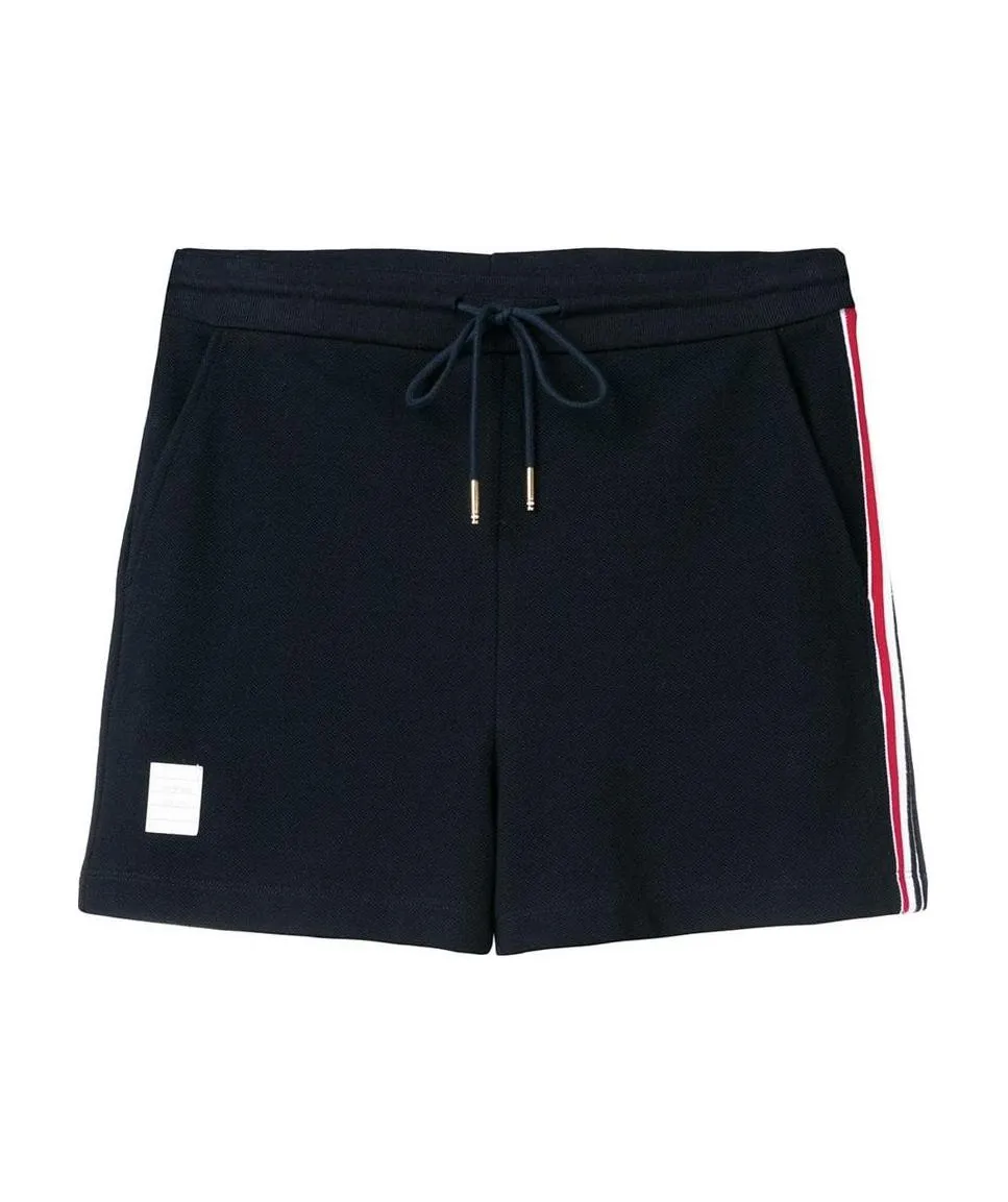 Piqué Stripe Shorts