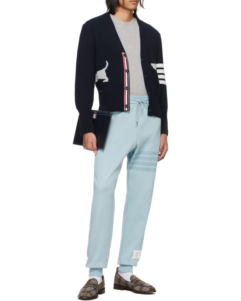 Stripe Detailed Crewneck T-Shirt
