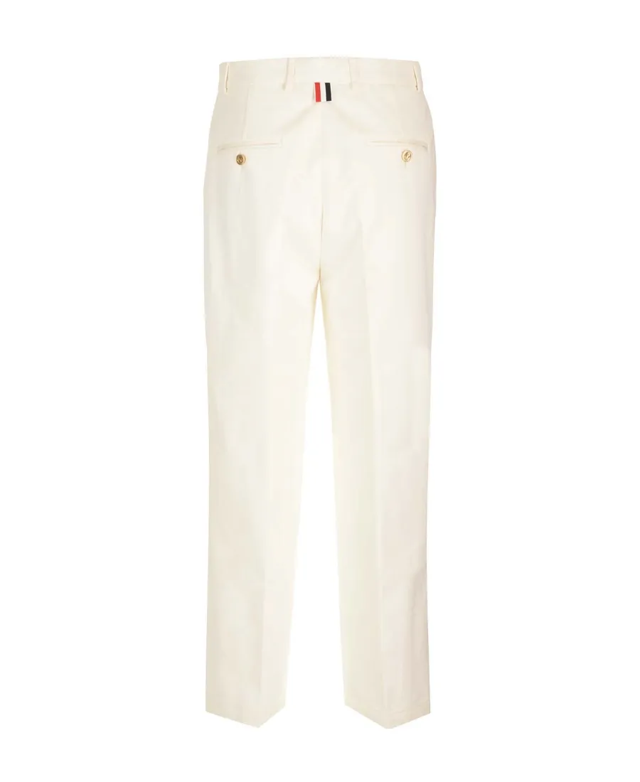 Straight Leg Pleated Pants