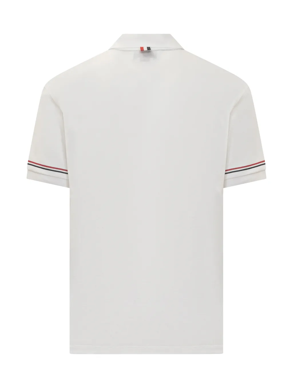 Rwb Striped Short-Sleeved Polo Shirt