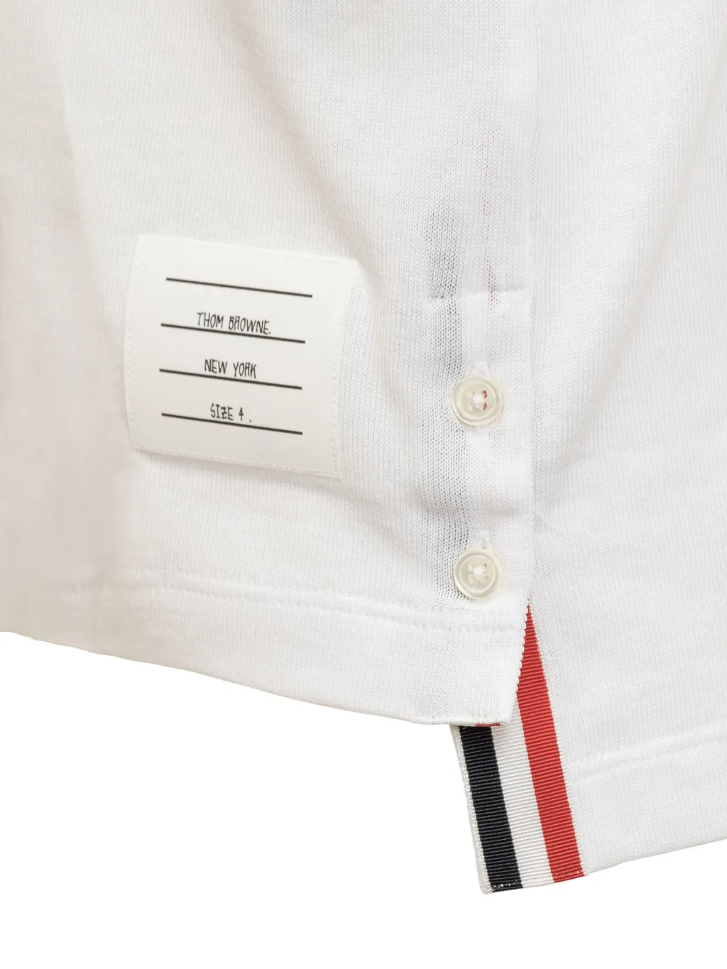 Rwb Striped Short-Sleeved Polo Shirt