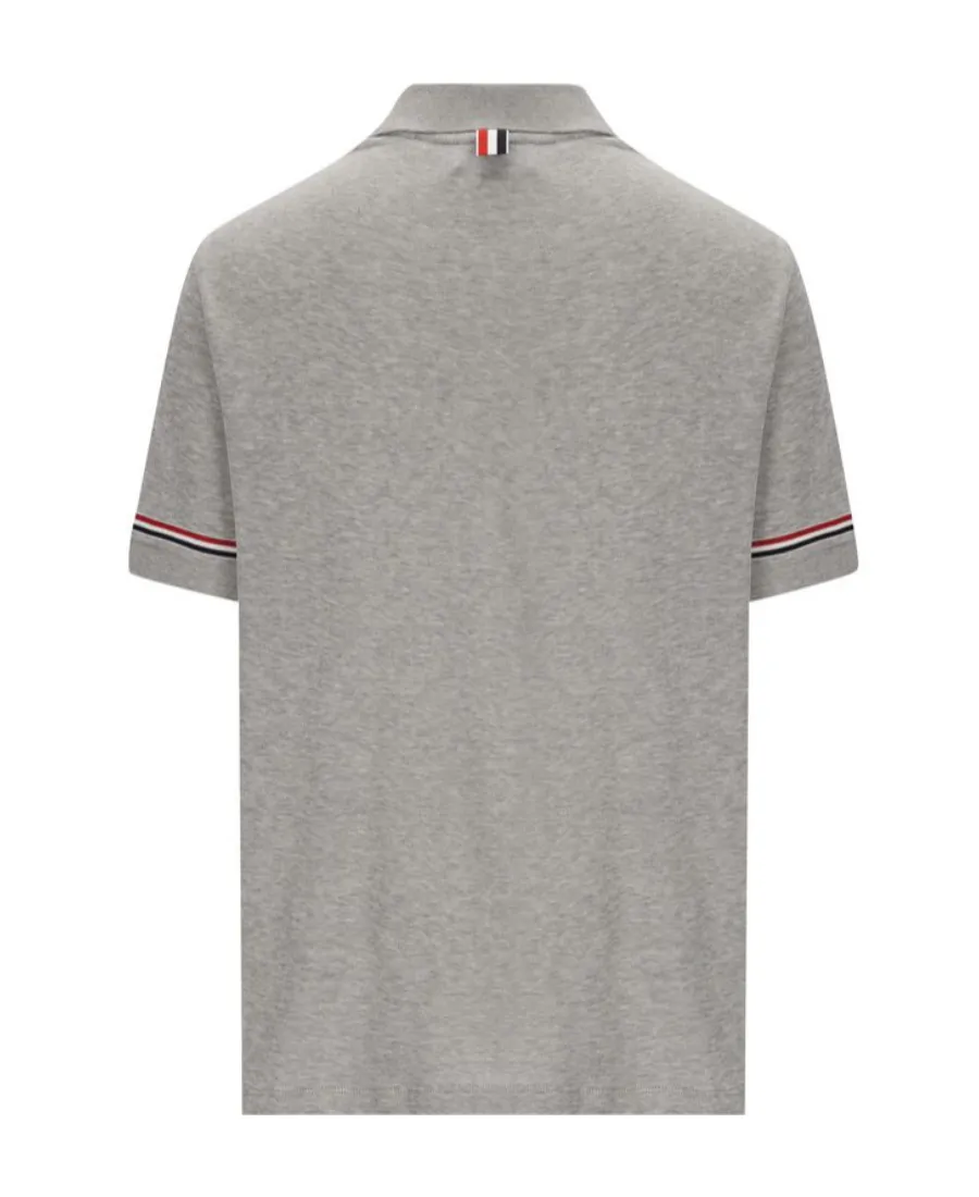Rwb Striped Short-Sleeved Polo Shirt