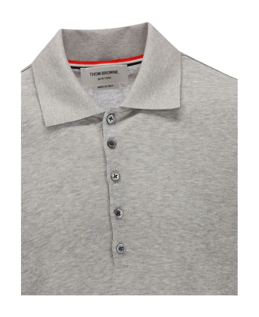 Rwb Striped Short-Sleeved Polo Shirt
