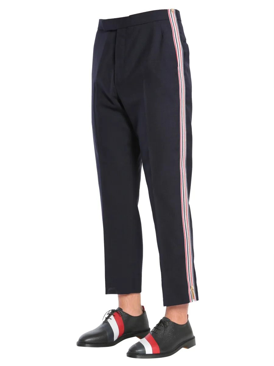 Side Striped Casual Pants