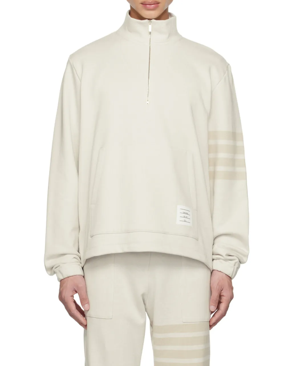 4-Bar Stripe Half-Zip Sweatshirt