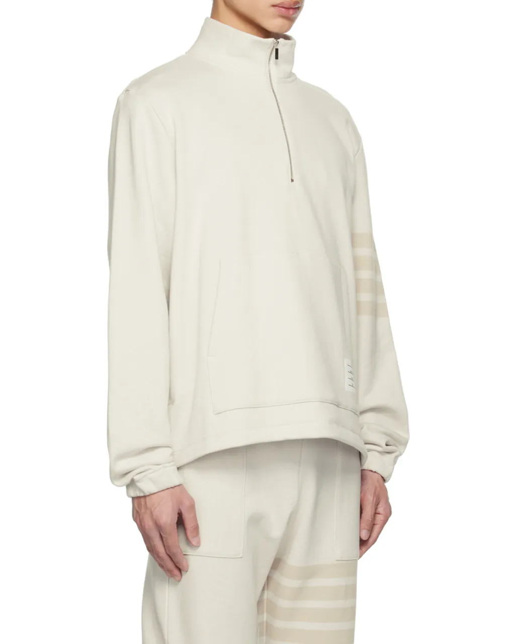 4-Bar Stripe Half-Zip Sweatshirt