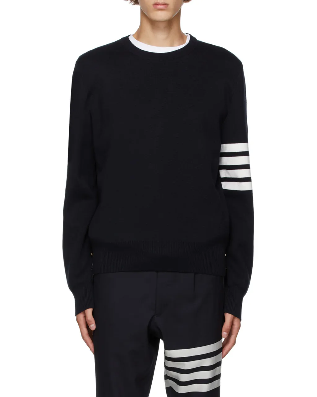 4-Bar Stripe Sweater