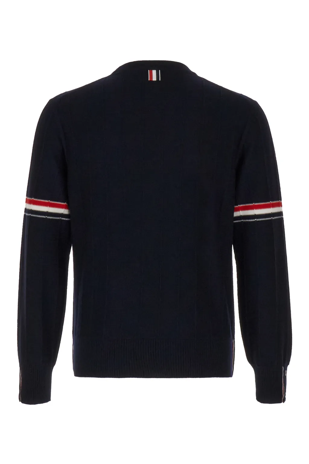Rwb-Stripe Long-Sleeved Crewneck Jumper