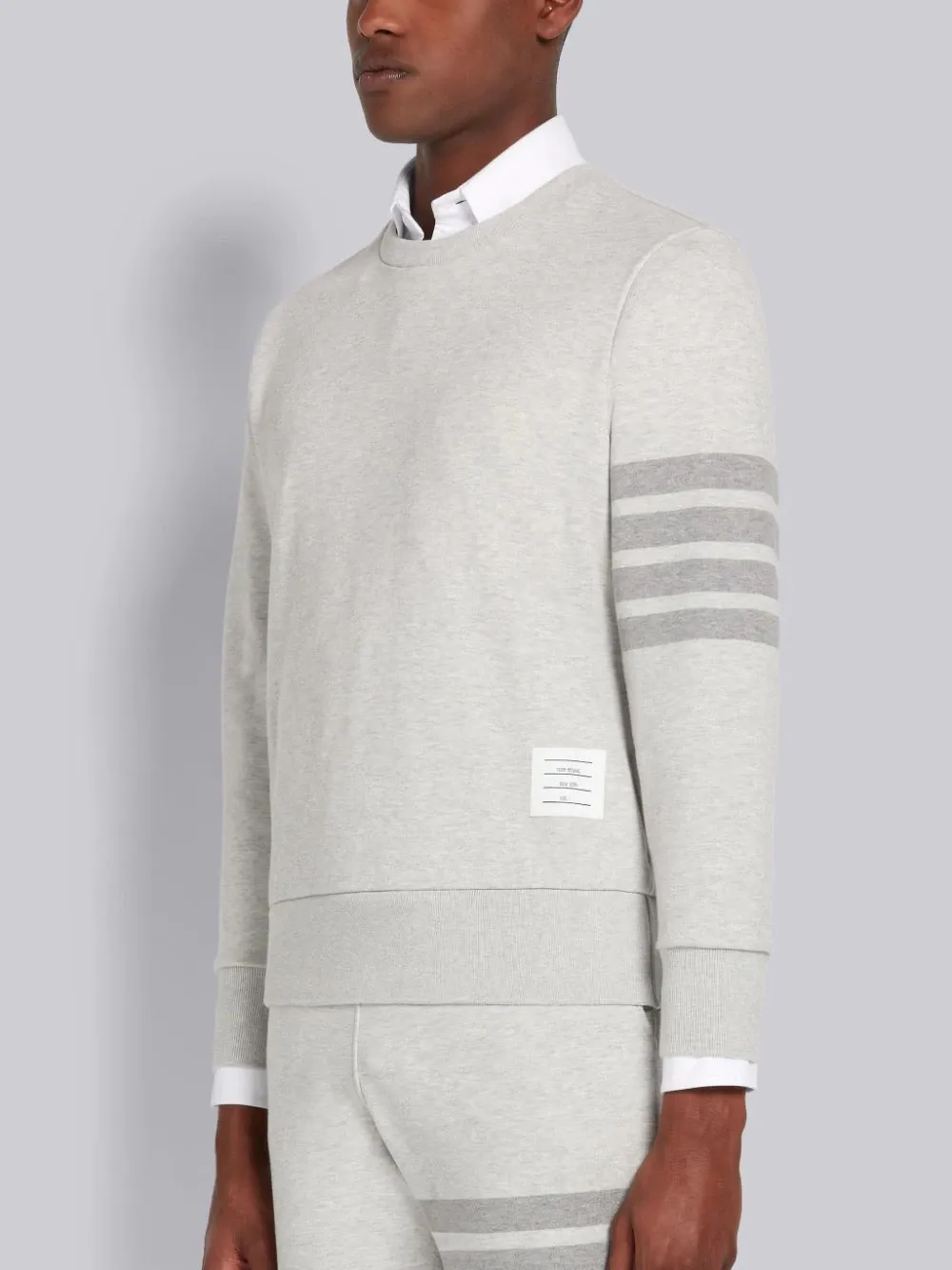 4-Bar Crewneck Sweatshirt