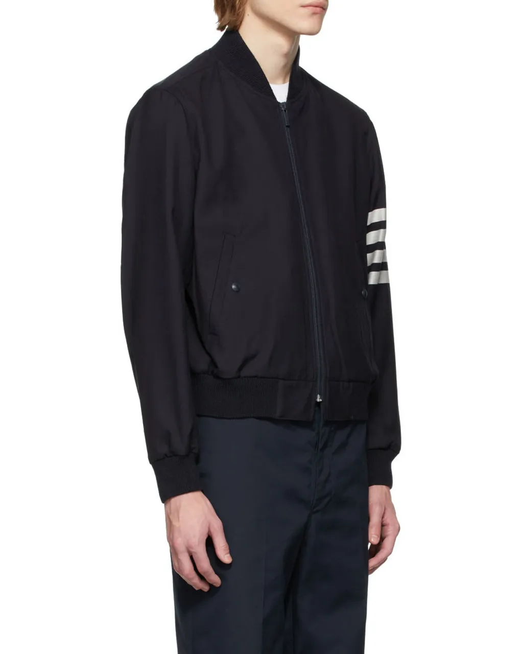 4-Bar Bomber Jacket