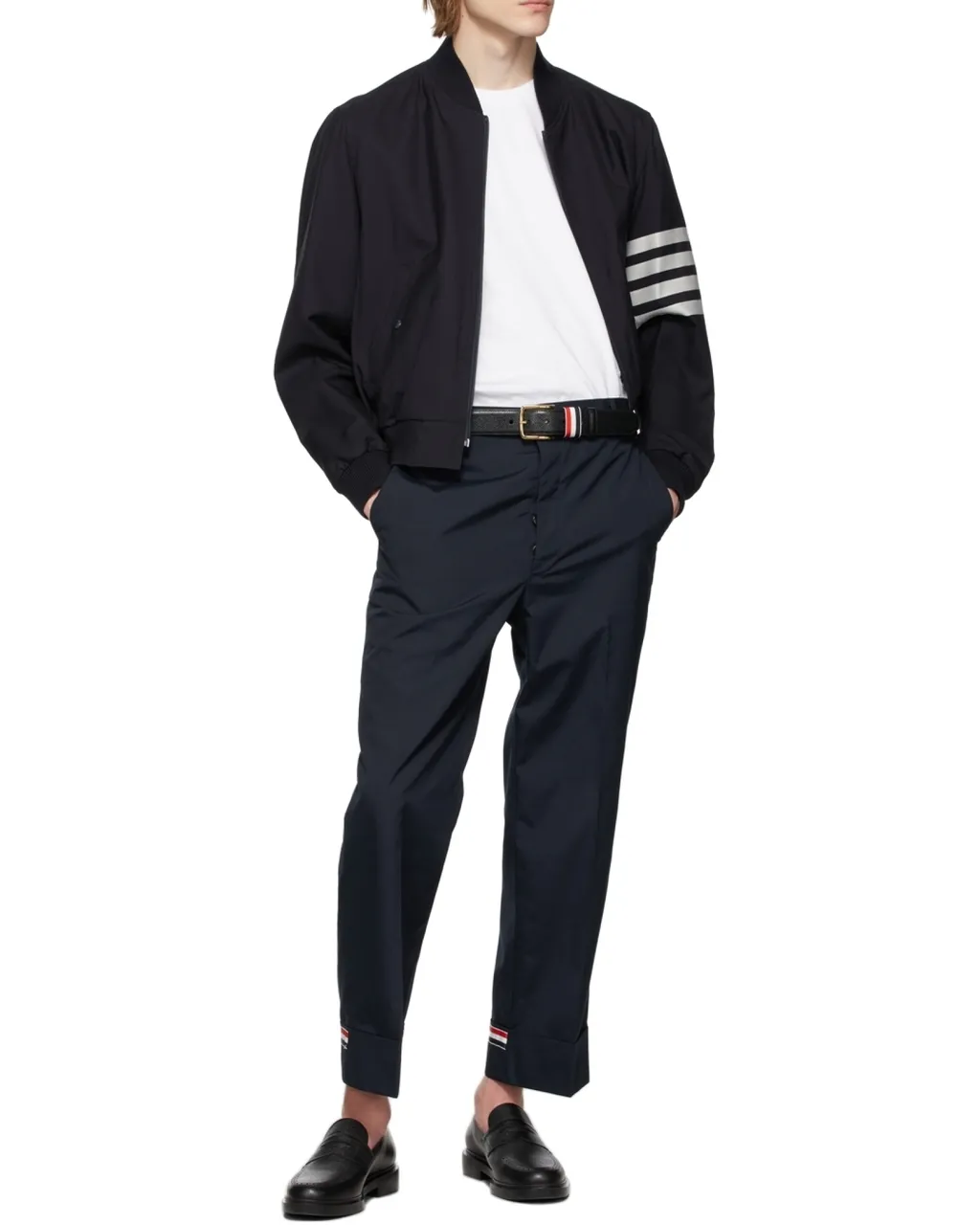 4-Bar Bomber Jacket