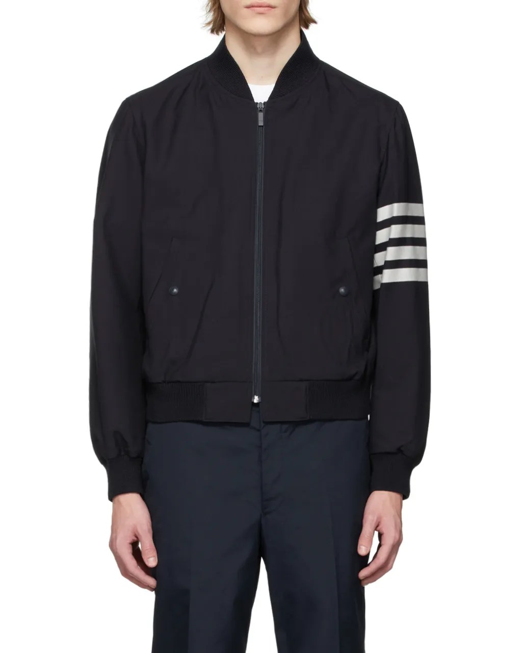 4-Bar Bomber Jacket