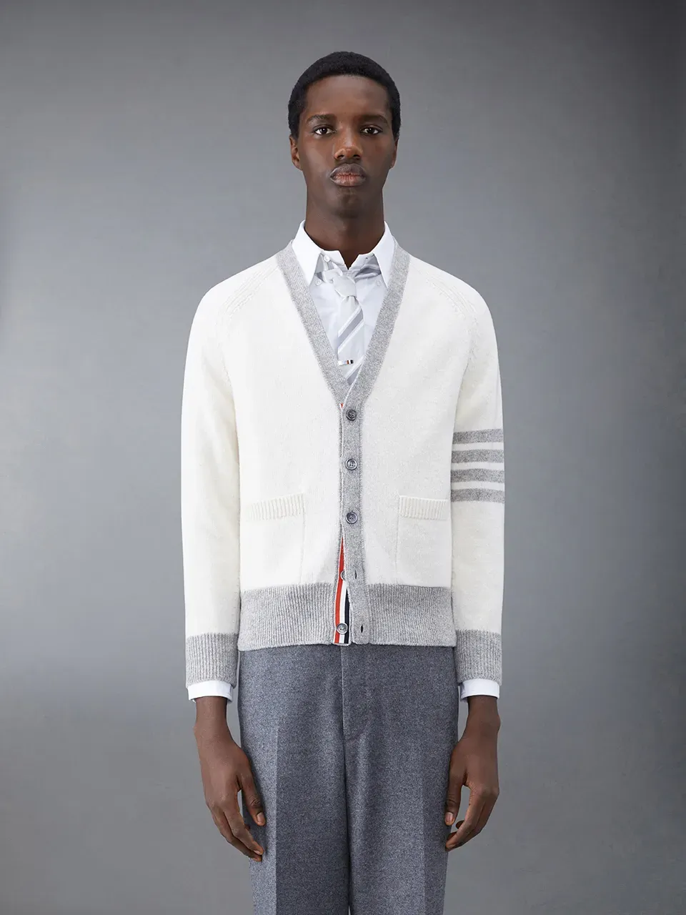 Button-Up Knitted Cardigan