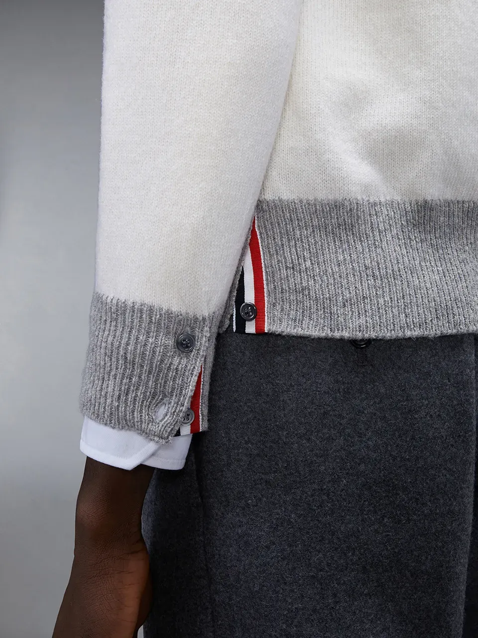 Button-Up Knitted Cardigan