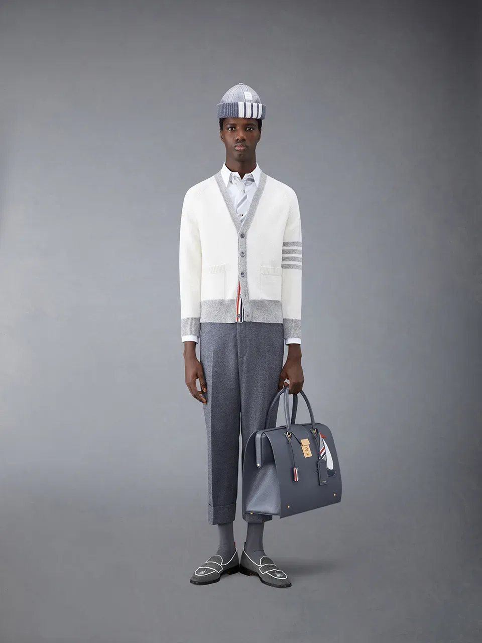 Button-Up Knitted Cardigan