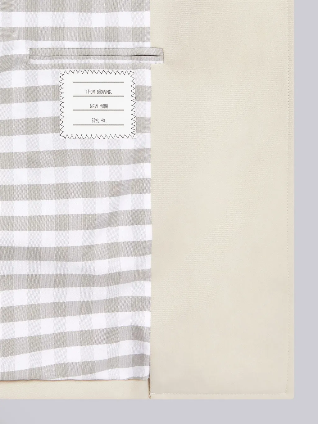 Rwb Striped Single-Breasted Coat