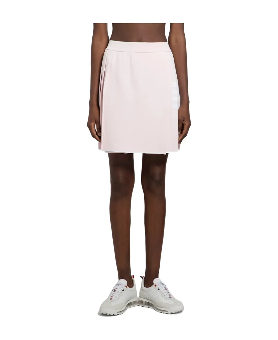 4-Bar High Waist Pleated Skirt