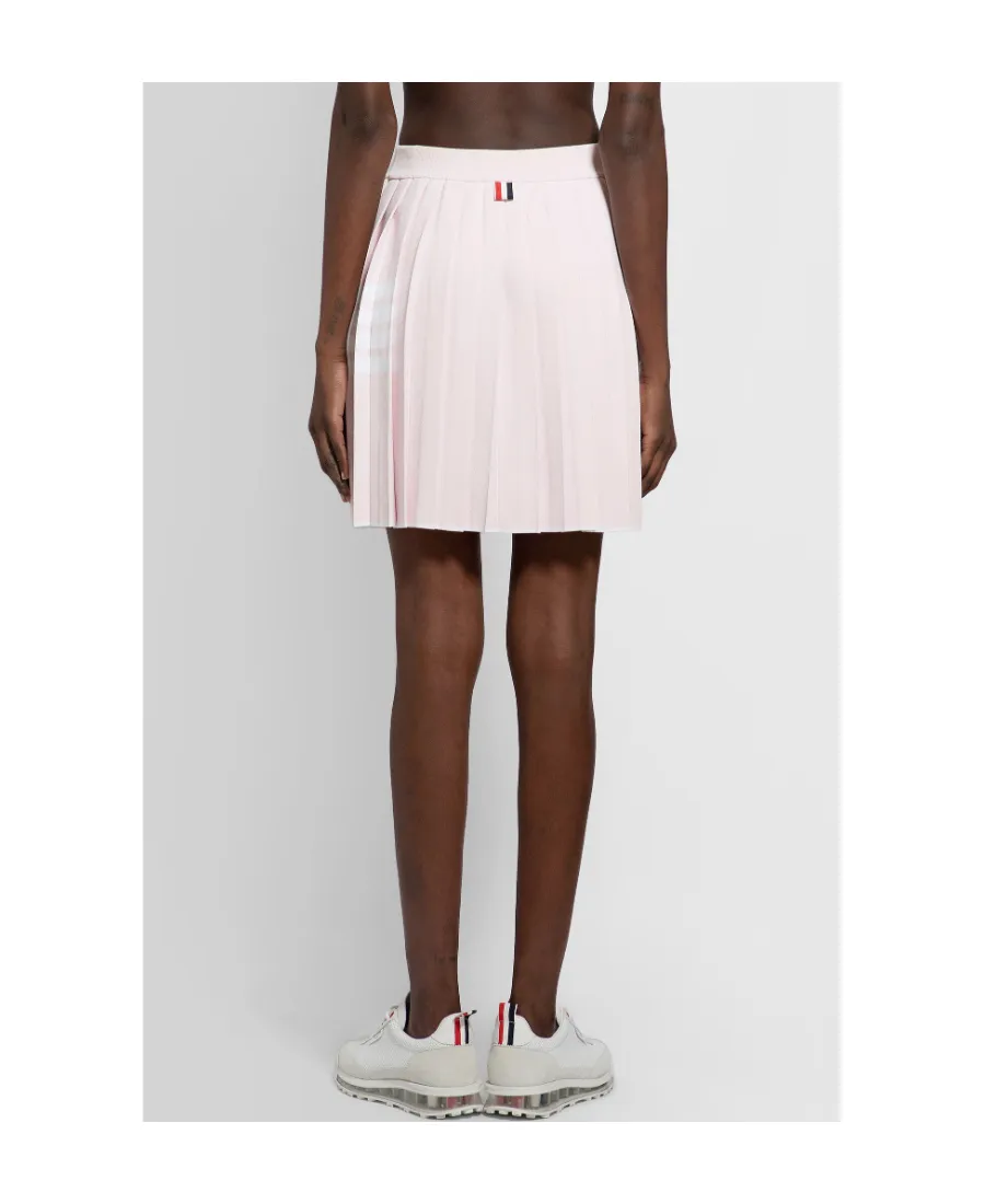4-Bar High Waist Pleated Skirt