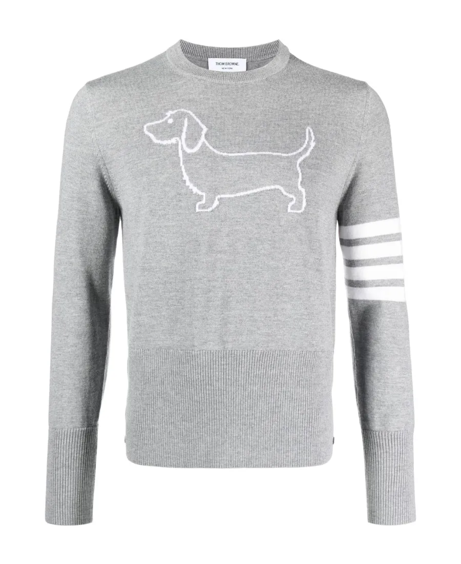 4-Bar Stripe Crewneck Jumper