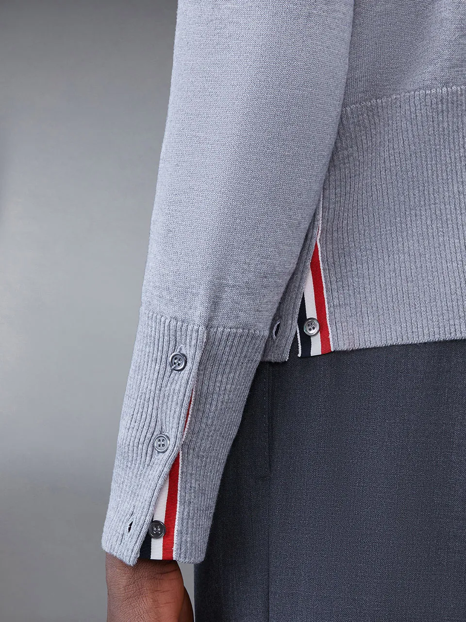 4-Bar Stripe Crewneck Jumper