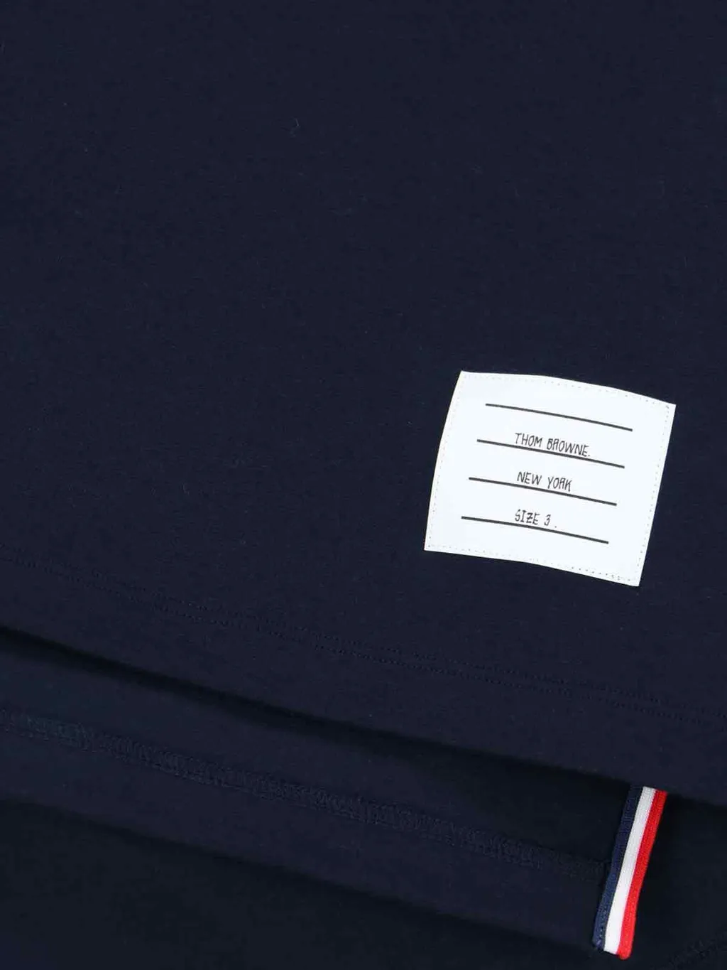 4-Bar Striped Crewneck Sweatshirt