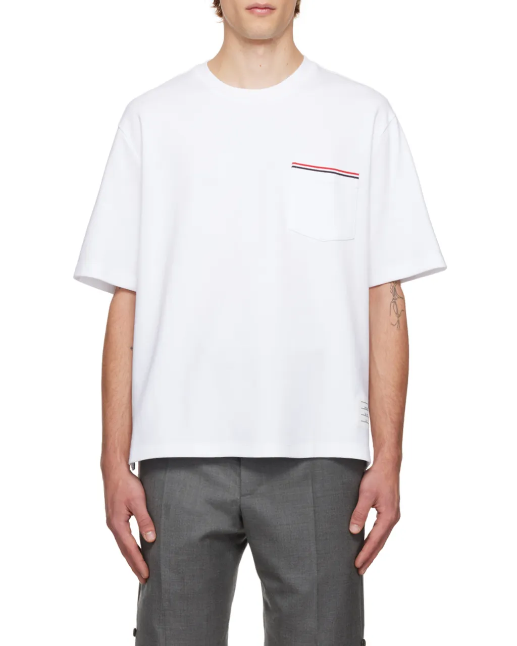 Pocket Detailed Crewneck T-Shirt