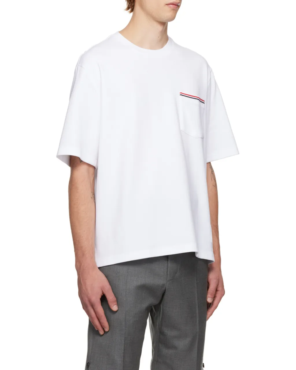 Pocket Detailed Crewneck T-Shirt