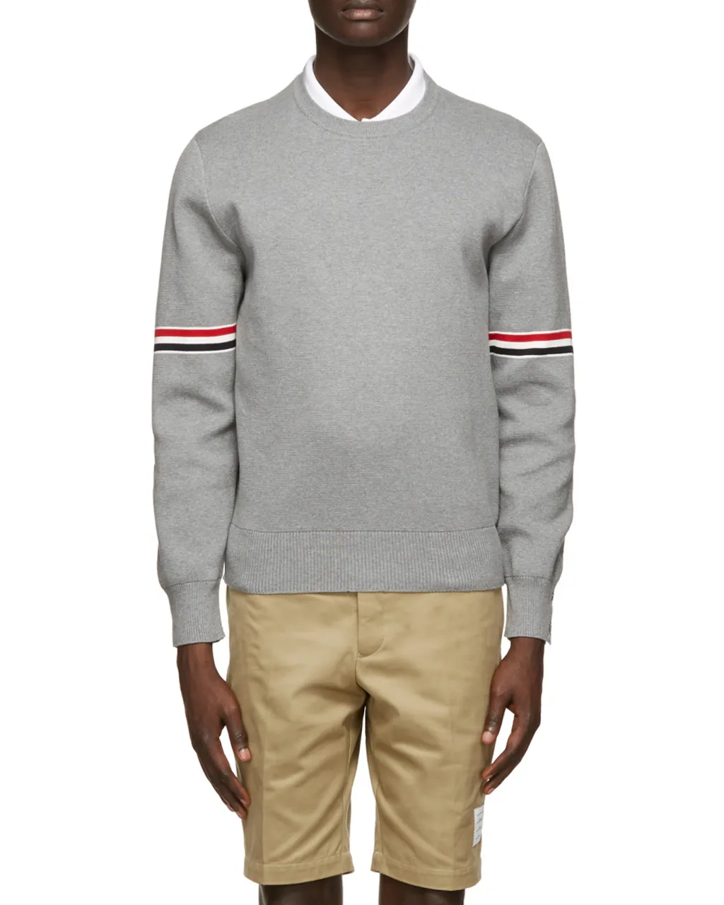 Rwb Striped Crewneck Sweatshirt