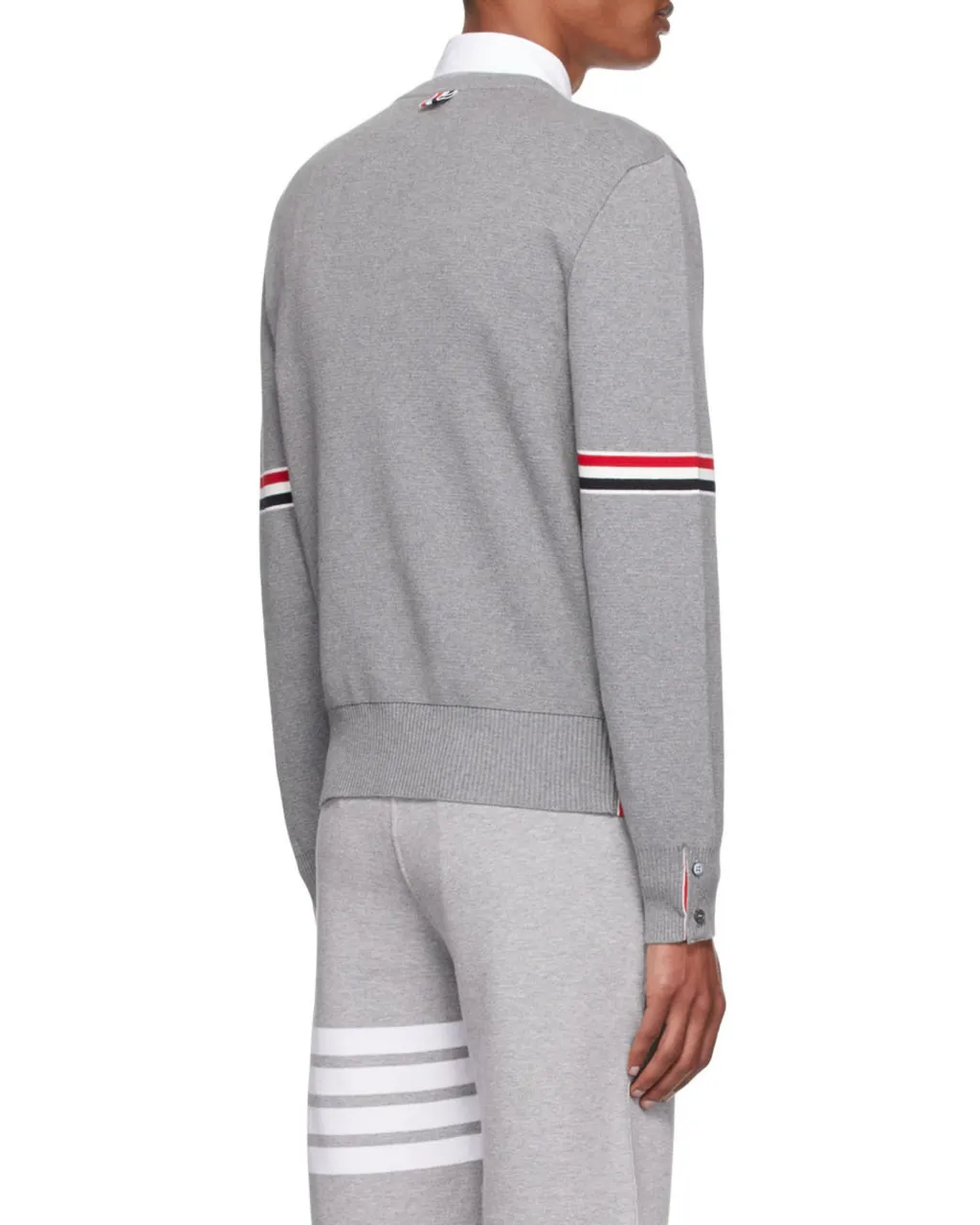 Rwb Striped Crewneck Sweatshirt