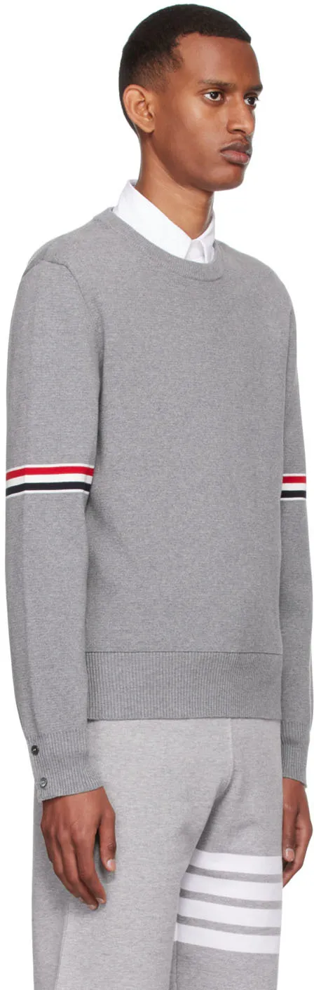 Rwb Striped Crewneck Sweatshirt