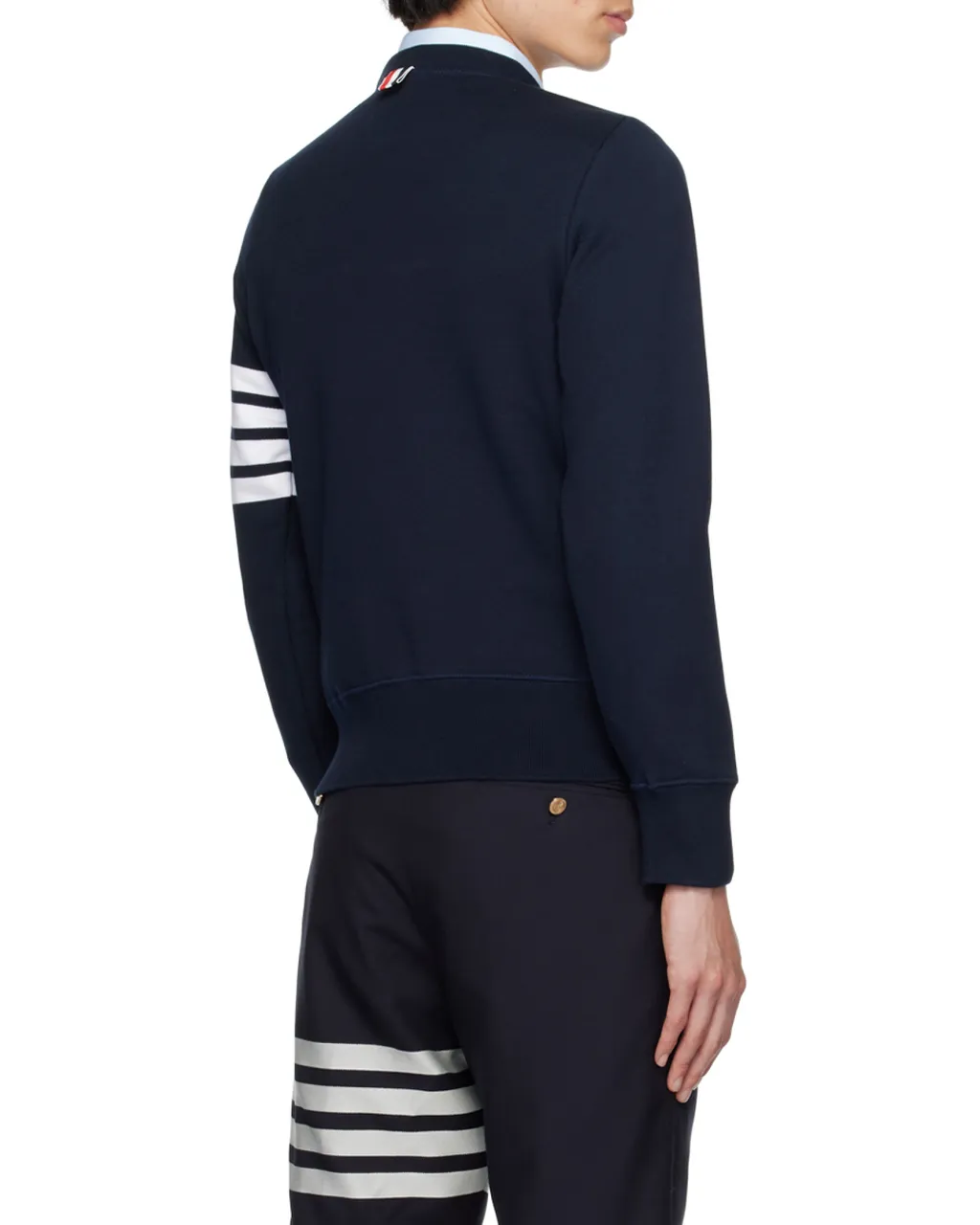 4-Bar Striped Sweatshirt