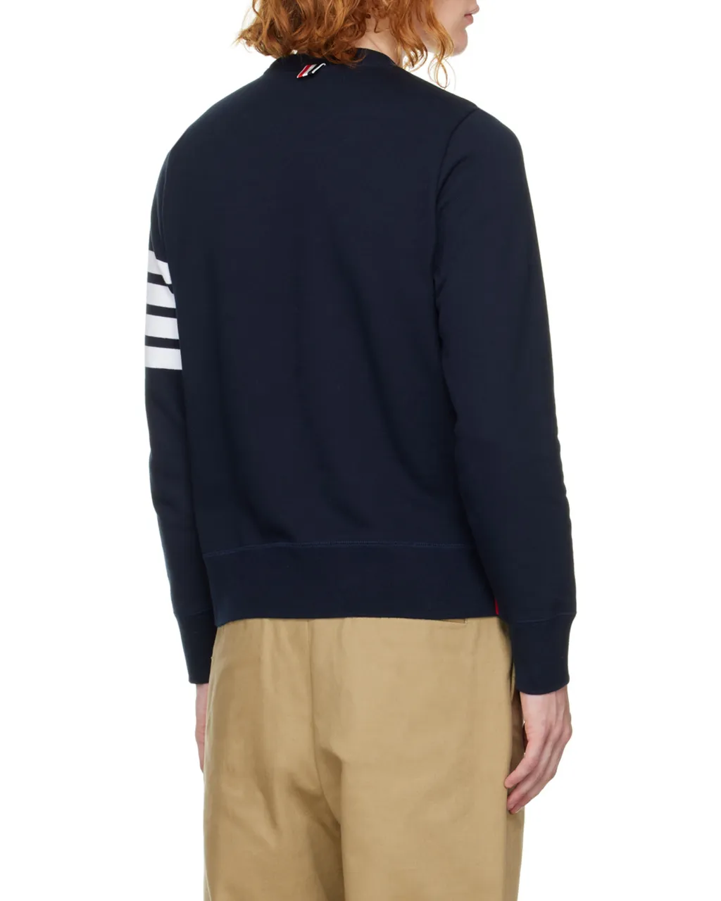 4-Bar Striped Sweatshirt