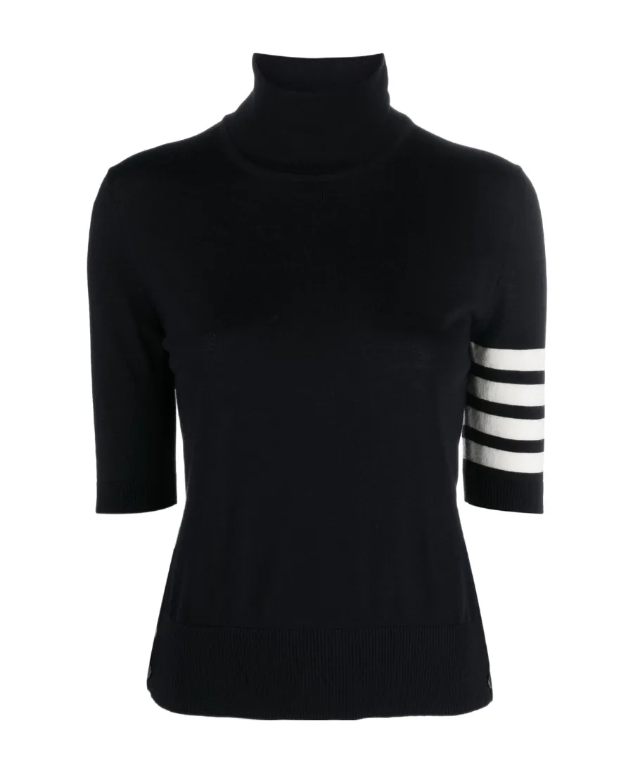 Roll Neck Knitted Jumper