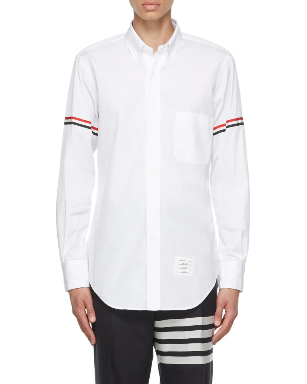 Rwb Stripe Button-Up Shirt