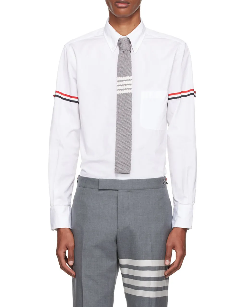 Rwb Stripe Button-Up Shirt