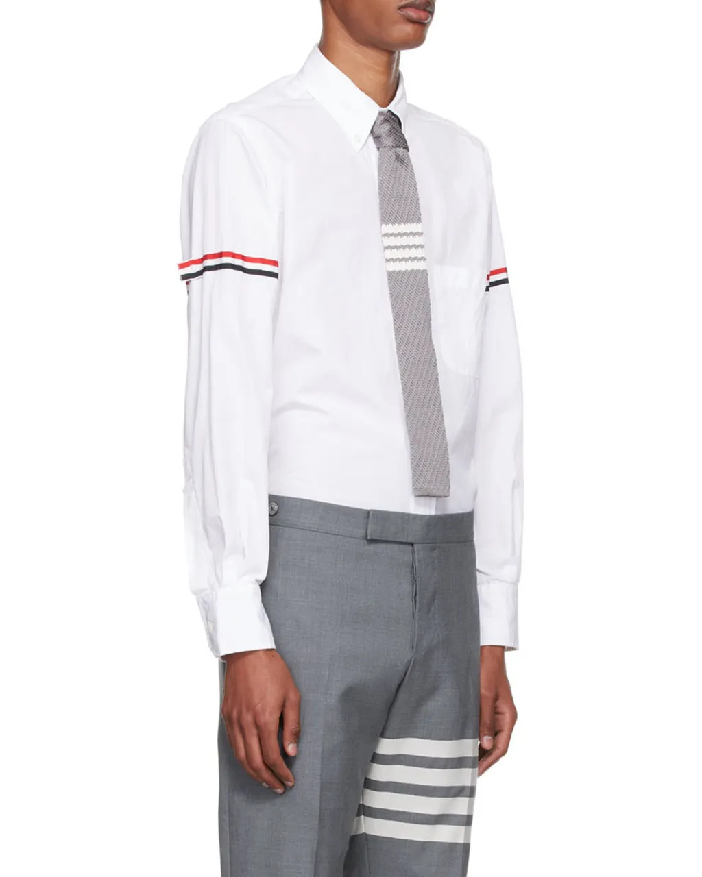 Rwb Stripe Button-Up Shirt