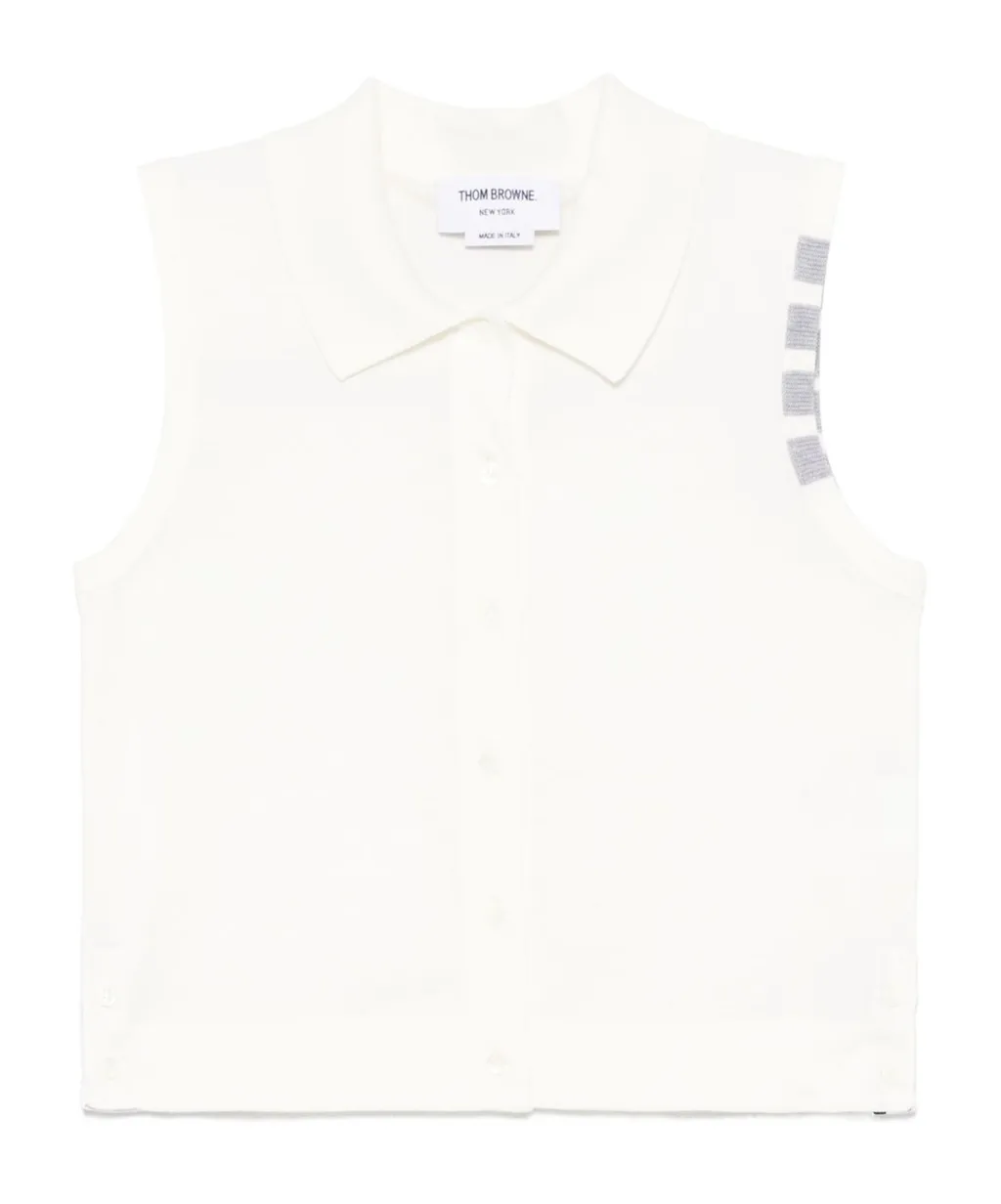 4-Bar Cropped Vest