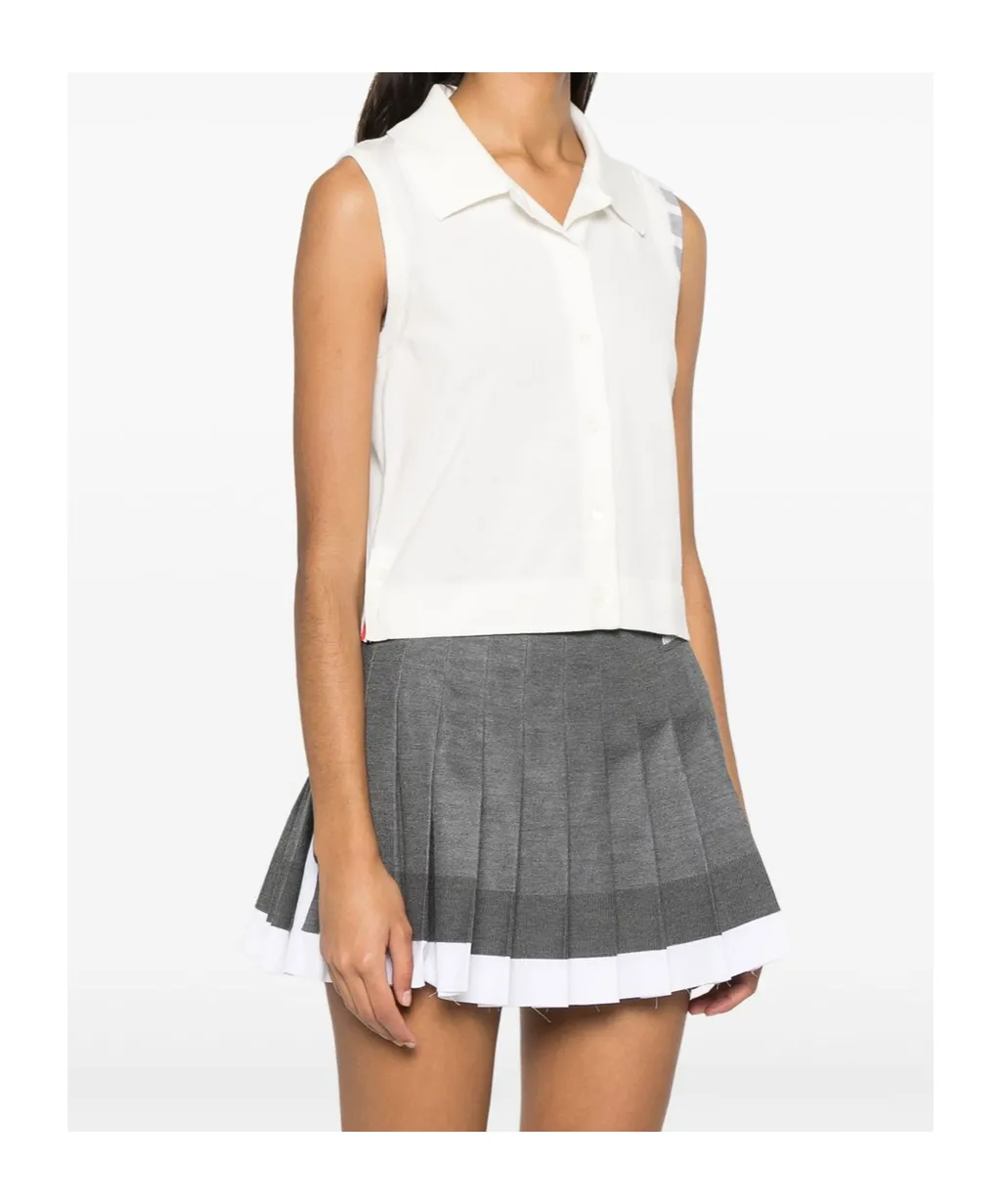 4-Bar Cropped Vest