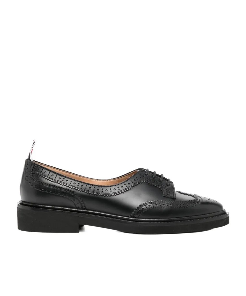 Pointed Toe Lace-Up Shoes