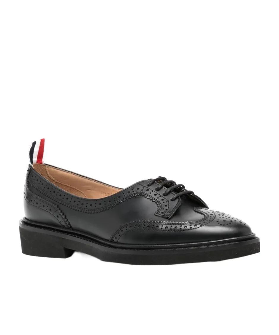 Pointed Toe Lace-Up Shoes
