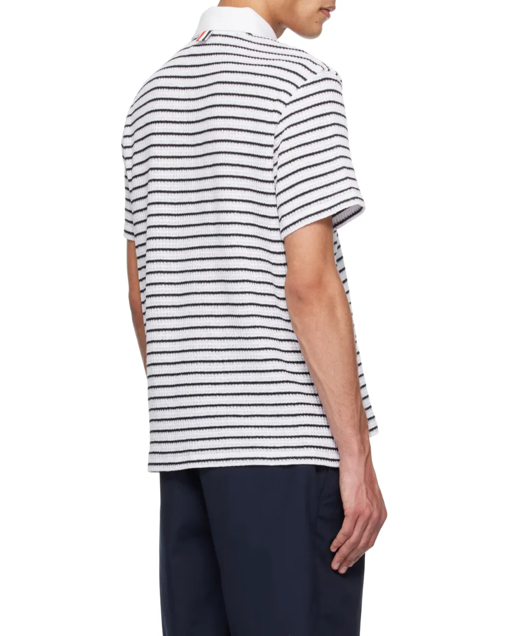Short-Sleeved Striped Shirt