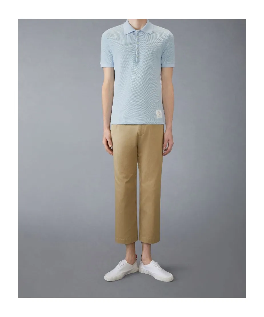 4-Bar Short-Sleeved Polo Shirt