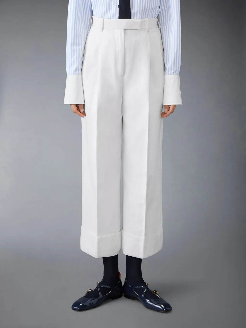 High-Waisted Trousers