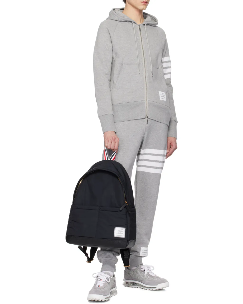 Logo Detailed Zipped Backpack