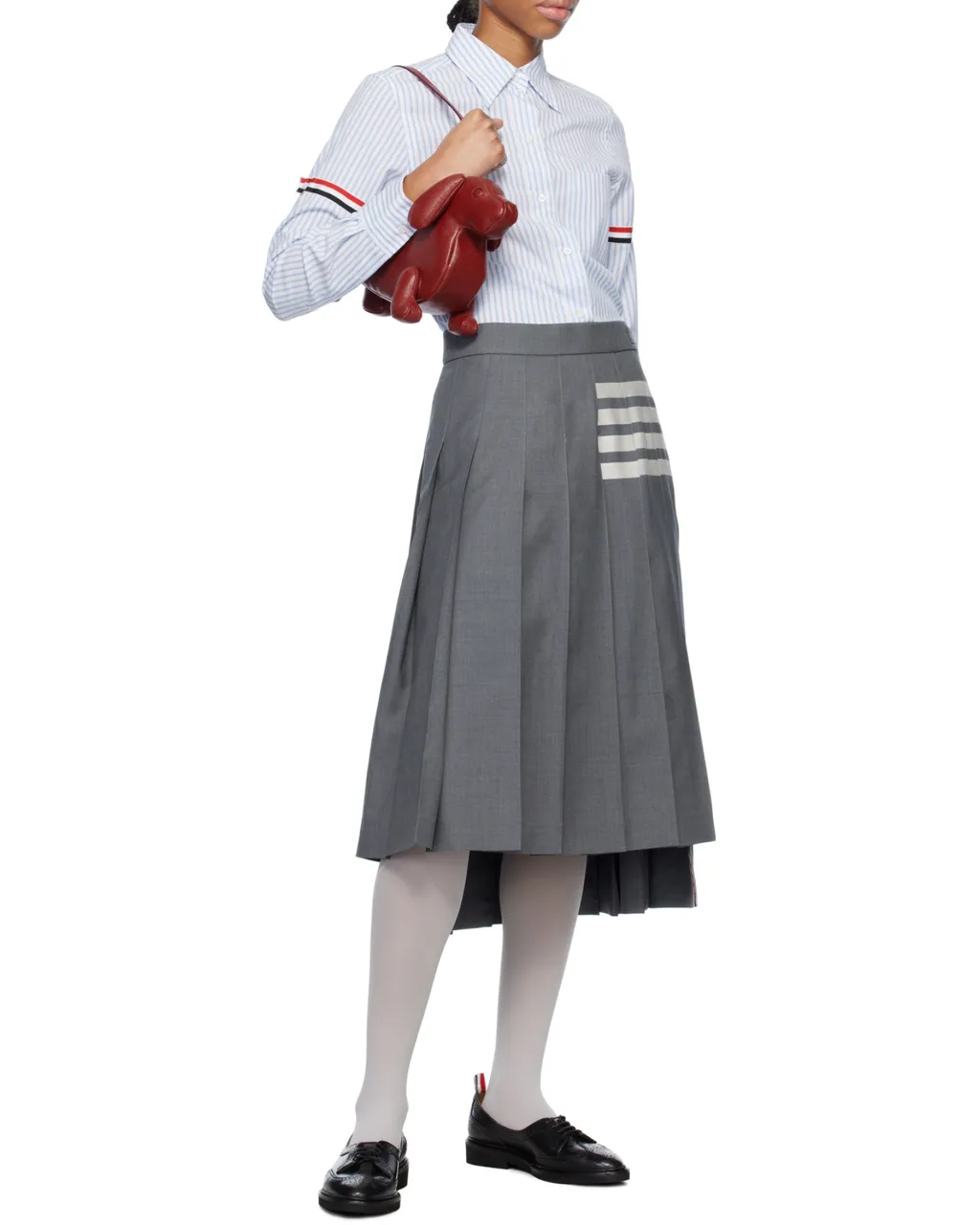 Long-Sleeved Striped Shirt