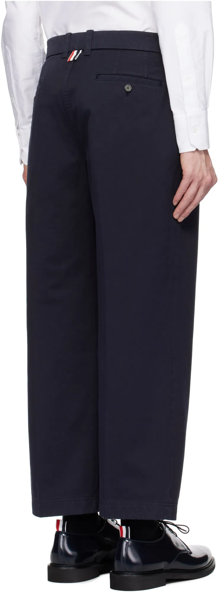 Pressed Crease Tapered Leg Chinos