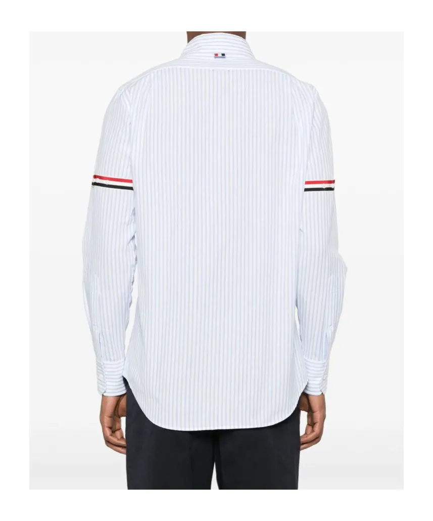 Striped Button-Up Shirt