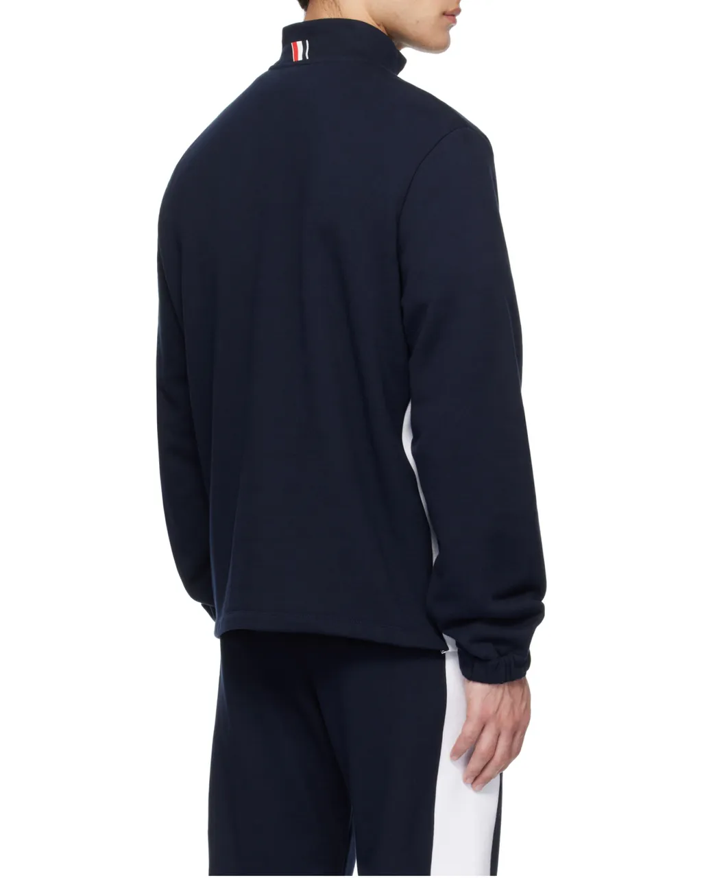 Classic 4-Bar Half-Zip Jersey Sweatshirt